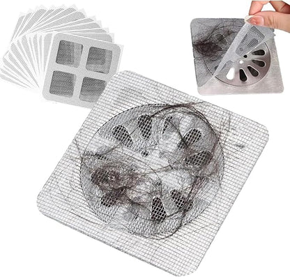 10 Pcs Disposable Bathroom Drain Cover Shower