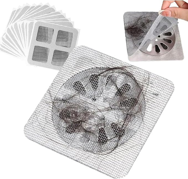 10 Pcs Disposable Bathroom Drain Cover Shower