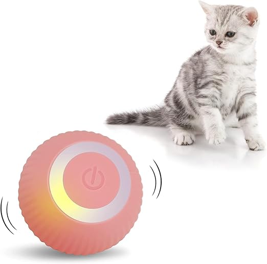 Cat Toy Ball Intelligent Funny Cat Ball 360 Degree (PACK OF 01)