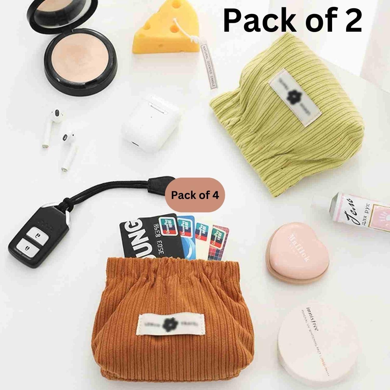 SMALL MAKEUP BAG (PACK OF 2)